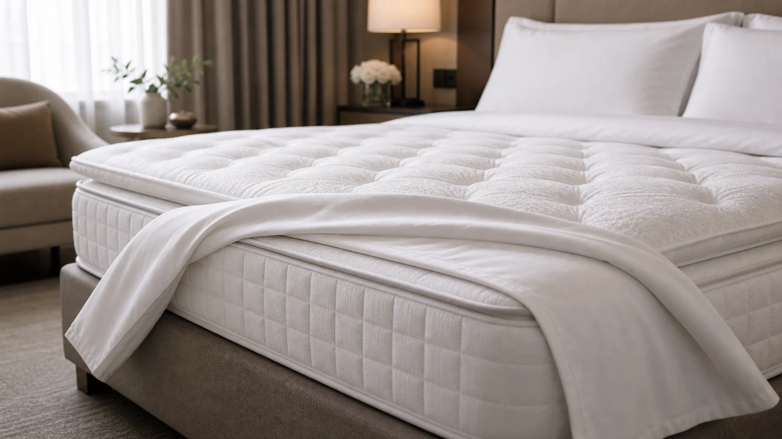 Surmatelas moelleux d'hôtel